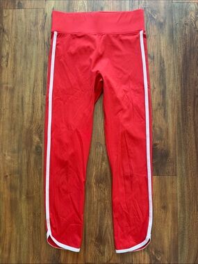 Red yoga / gym pants
